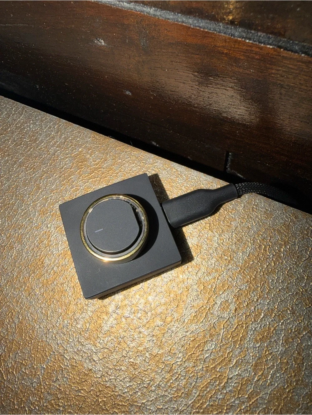 Smart Audio Control Ring - Gold/Black